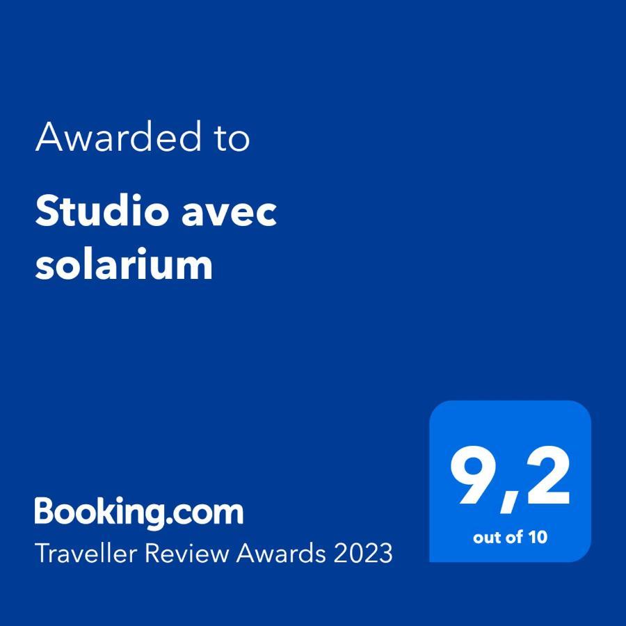 Studio Avec Solarium บูร์-แซ็งต์-โมริซ ภายนอก รูปภาพ